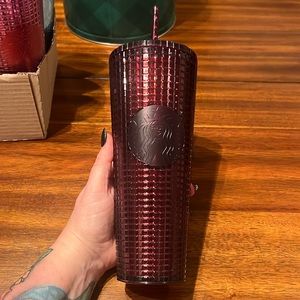 Maroon Starbucks Cup